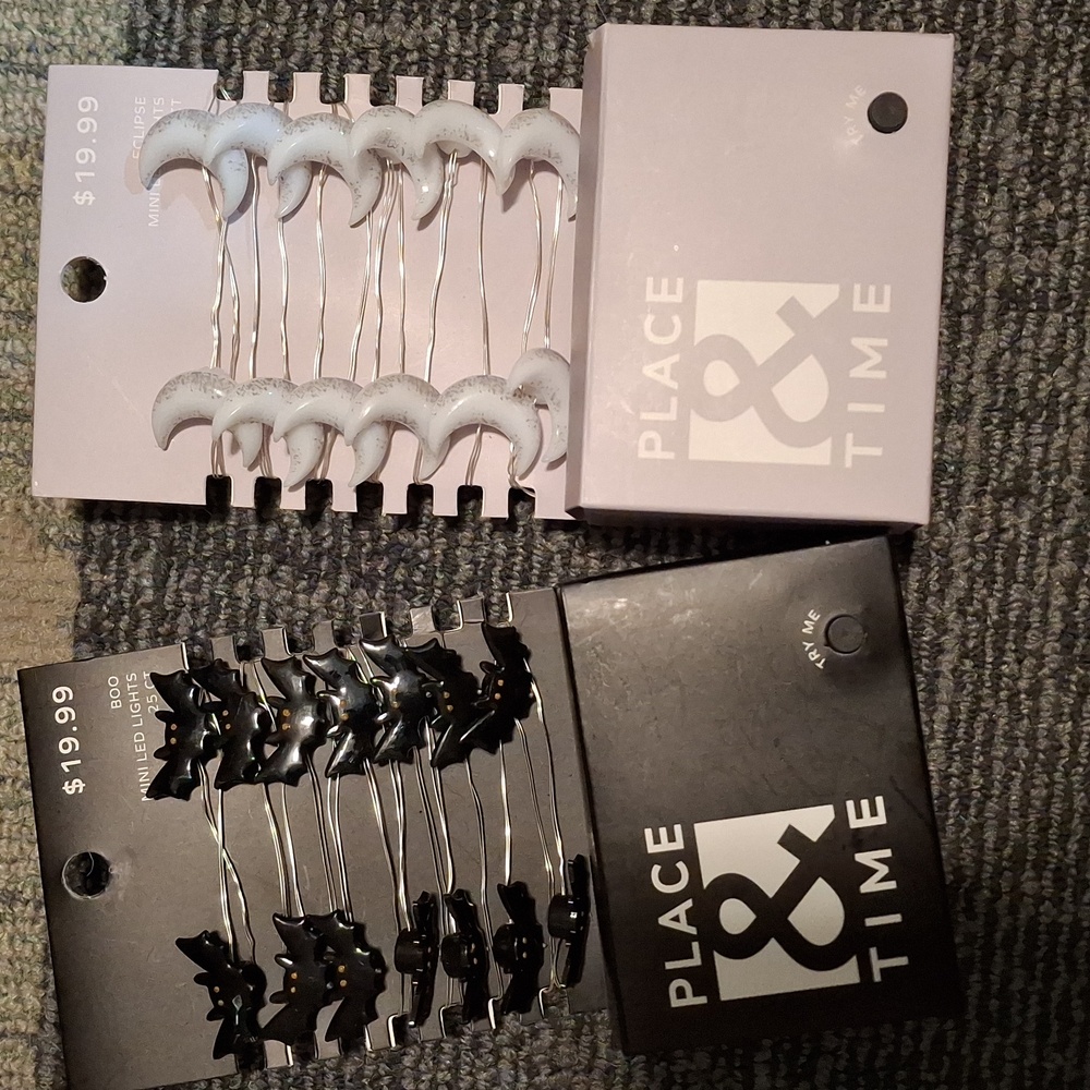 Halloween String Lights Decorative Lot -2 Sets